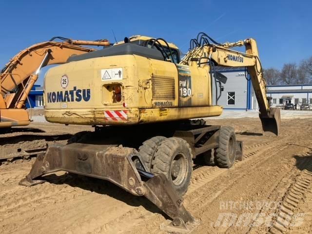 Komatsu PW 180-7K Wheeled excavators