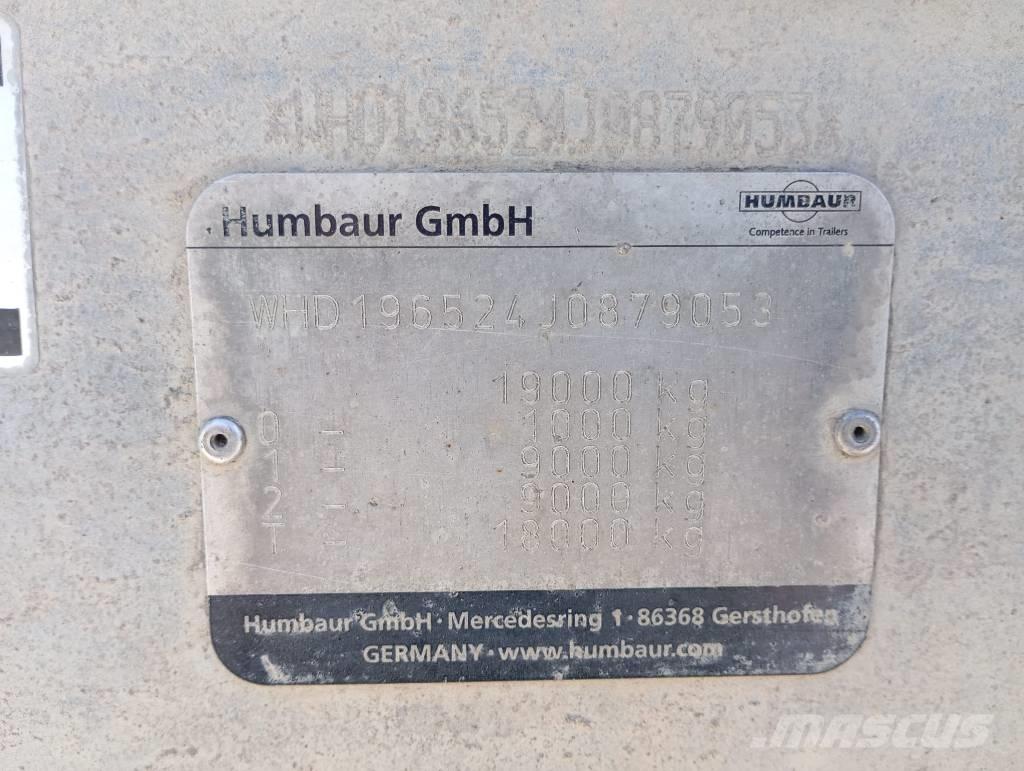Humbaur WHD 196524 Van Body Trailers
