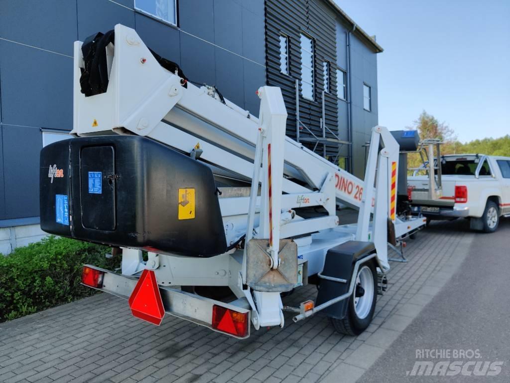 Dino 260 XTD Skylift Trailer mounted aerial platforms