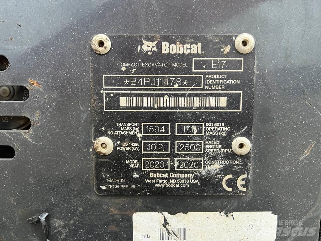 Bobcat E17 Mini excavators < 7t