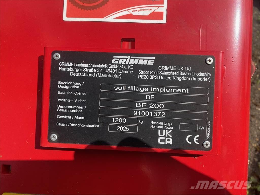 Grimme BF200 Other farming machines