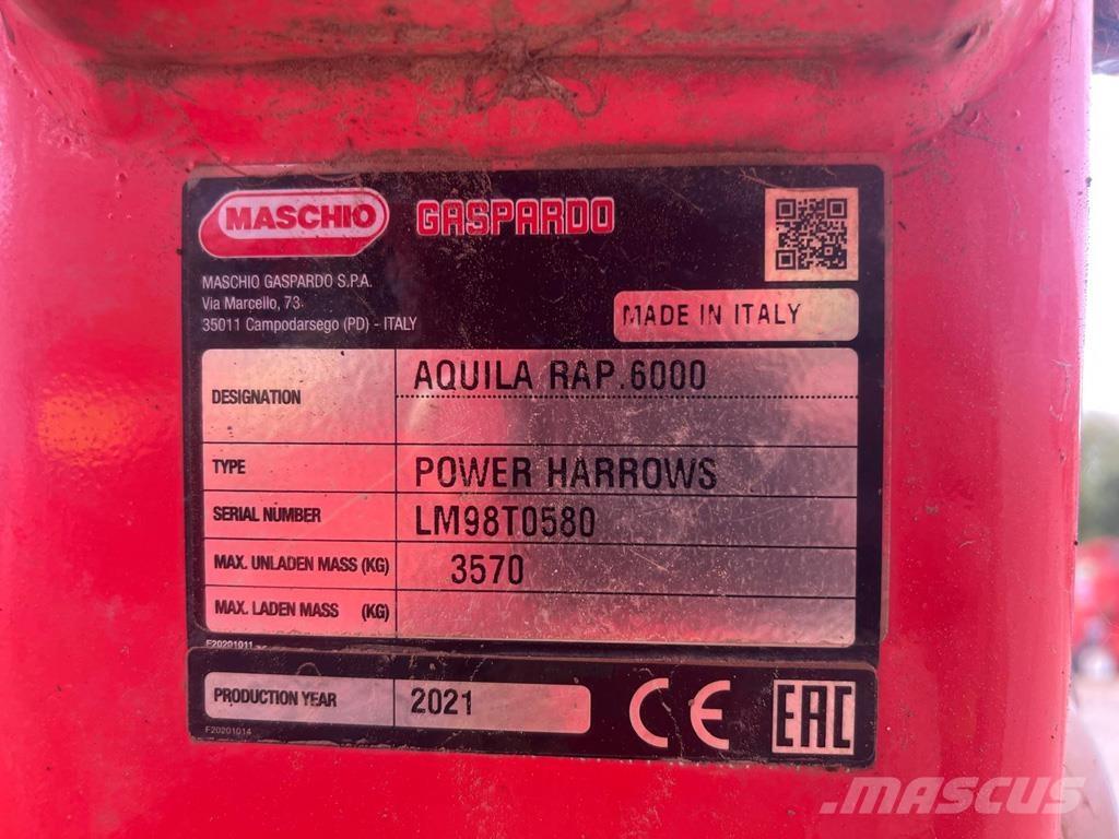 Maschio AQUILA 6M Power harrows and rototillers