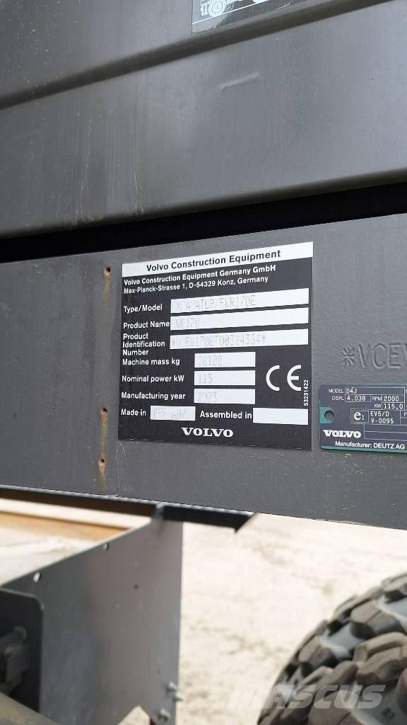 Volvo EWR 170 E Wheeled excavators