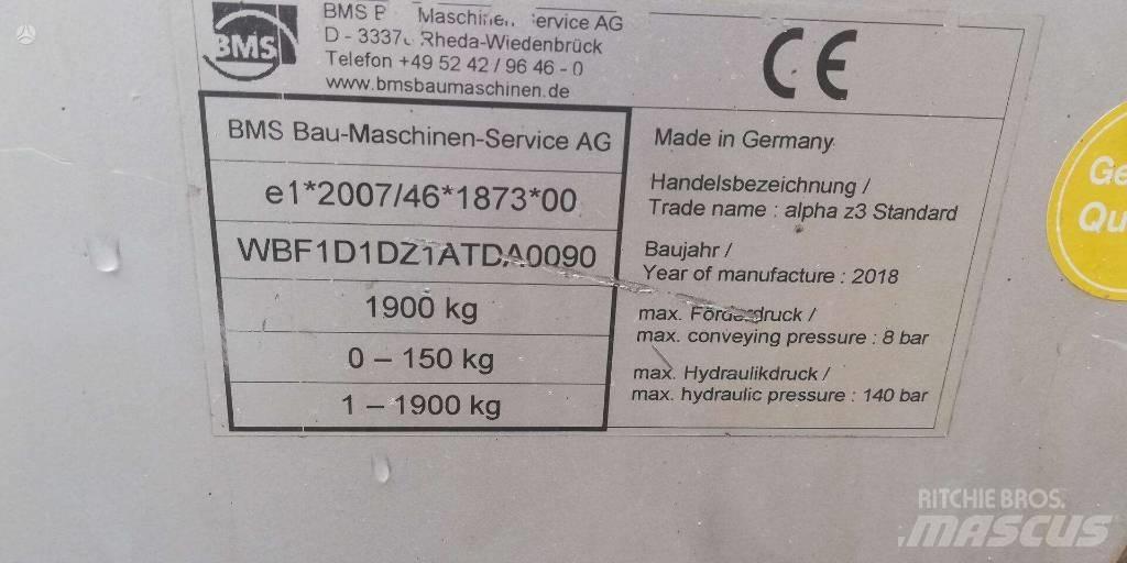 BMS ALPHA Z3 Screed pumps