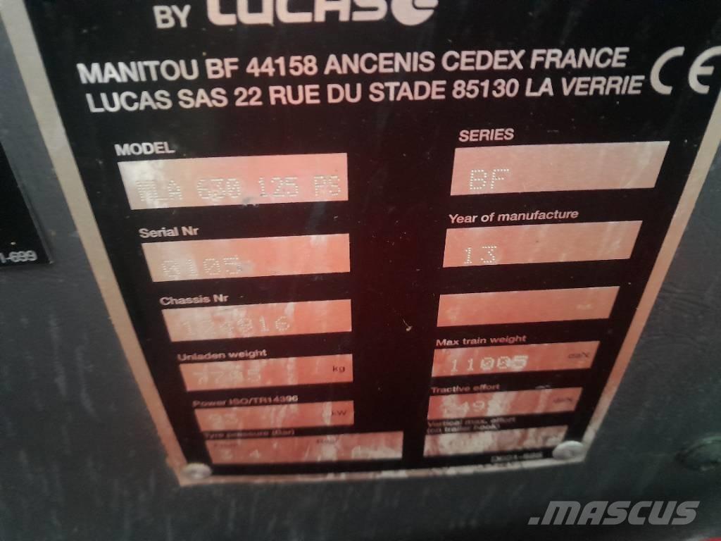 Manitou MLT630-125 Farming telehandlers