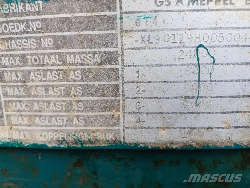  GS-Meppel AN-2400 C Vehicle transport trailers