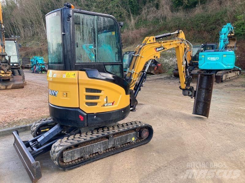 Sany SY26U Mini excavators < 7t