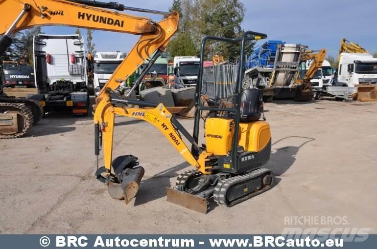 Hyundai HX10A Mini excavators < 7t