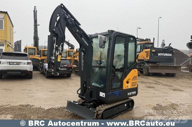 Hyundai HX19A Mini excavators < 7t