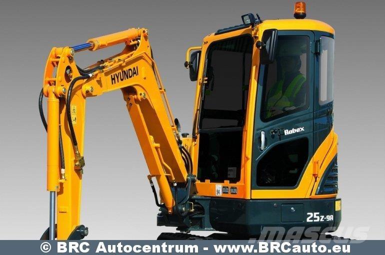Hyundai R25Z-9AK Mini excavators < 7t