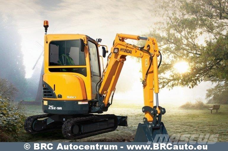 Hyundai R25Z-9AK Mini excavators < 7t