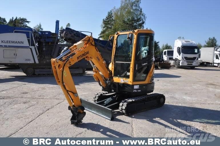 Hyundai R25Z-9AK Mini excavators < 7t