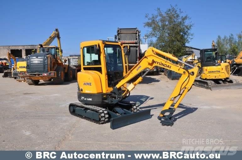 Hyundai R25Z-9AK Mini excavators < 7t
