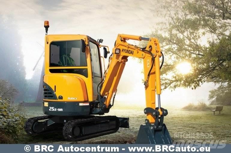 Hyundai R25Z-9AK Mini excavators < 7t