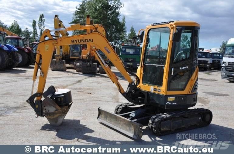 Hyundai R25Z-9AK Mini excavators < 7t