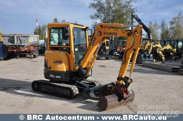 Hyundai R30Z-9AK Mini excavators < 7t