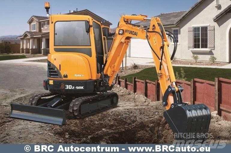 Hyundai R30Z-9AK Mini excavators < 7t
