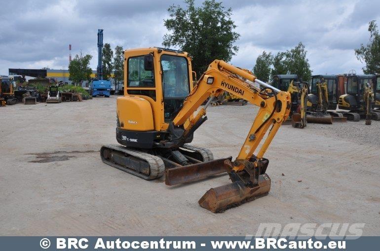 Hyundai R30Z-9AK Mini excavators < 7t