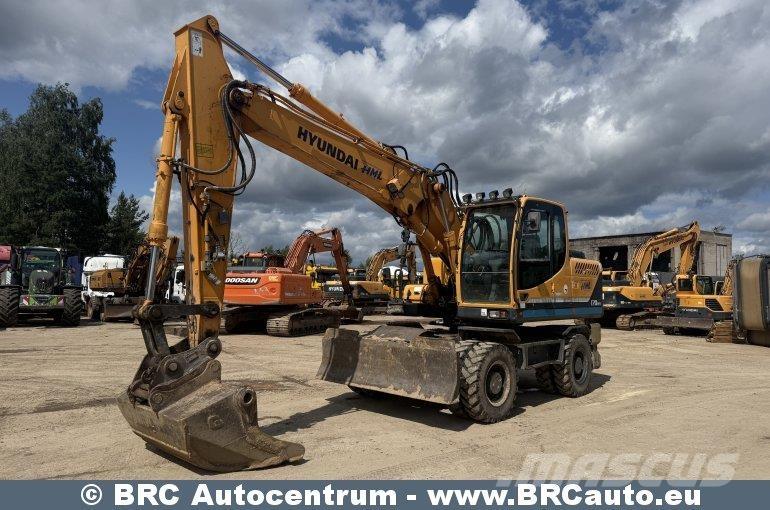 Hyundai Robex Wheeled excavators