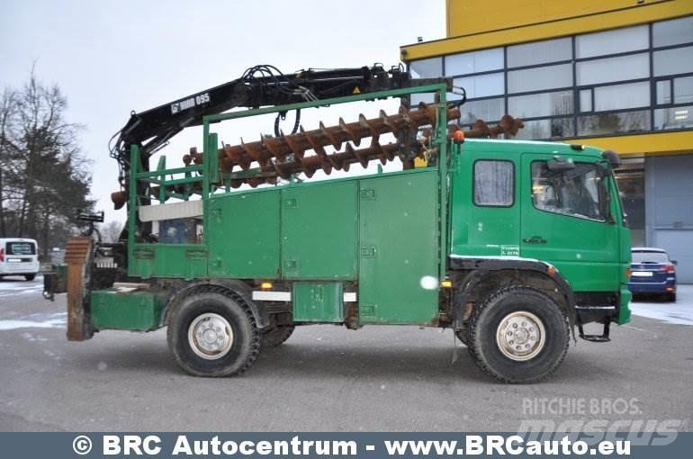 Mercedes-Benz Atego Crane trucks