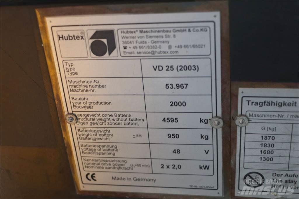 Hubtex VD 25 Sideloader