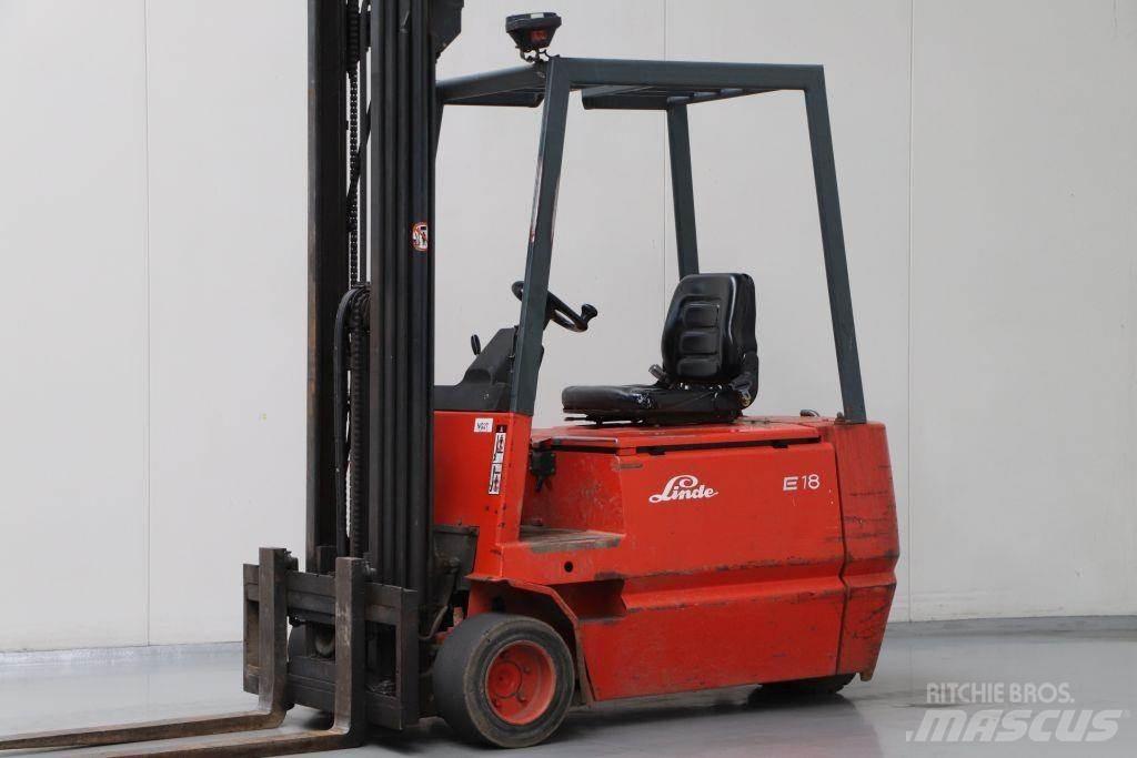 Linde E18 Electric forklift trucks