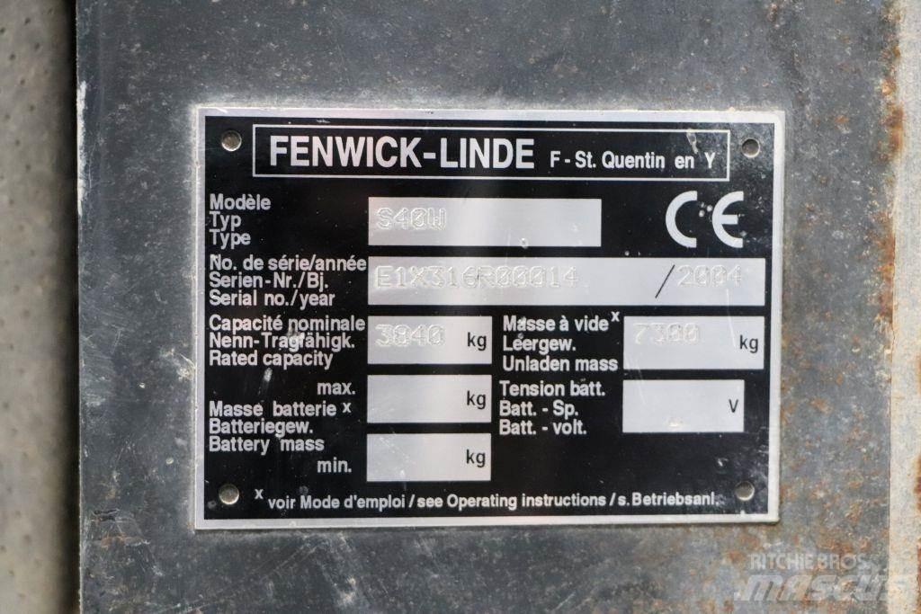 Linde S40W Sideloader