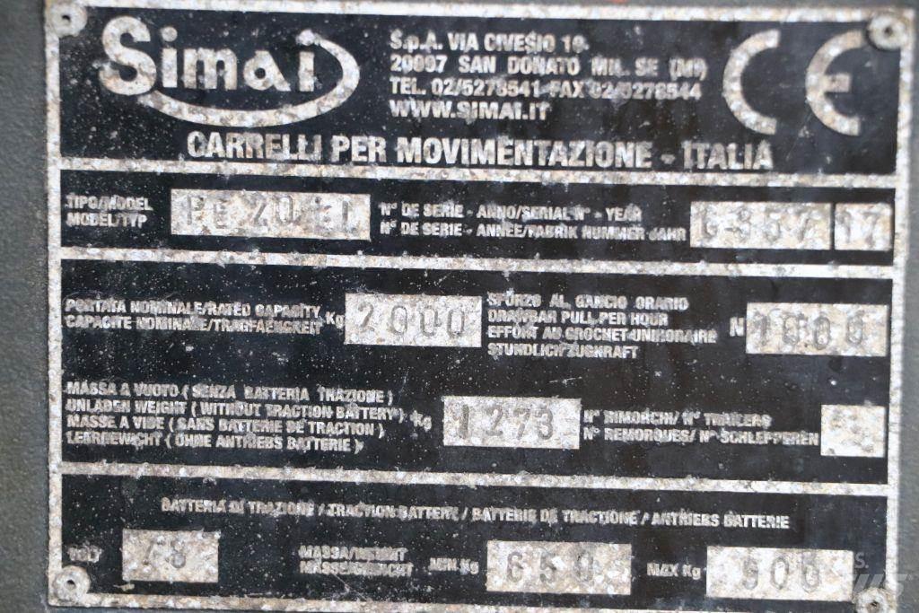 Simai PE20LL Towing truck