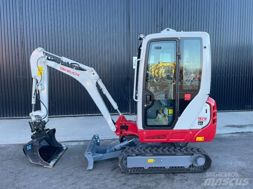 Takeuchi TB 216 Mini excavators < 7t