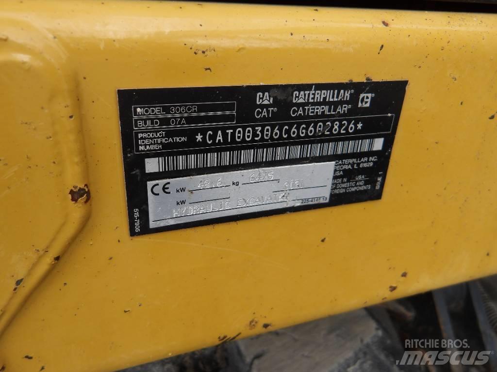 CAT 306 CR Mini excavators < 7t