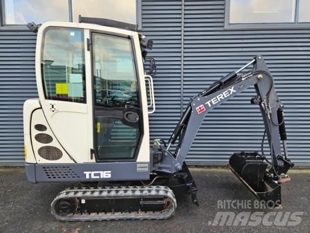 Terex tc16 Mini excavators < 7t