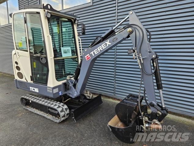 Terex tc16 Mini excavators < 7t