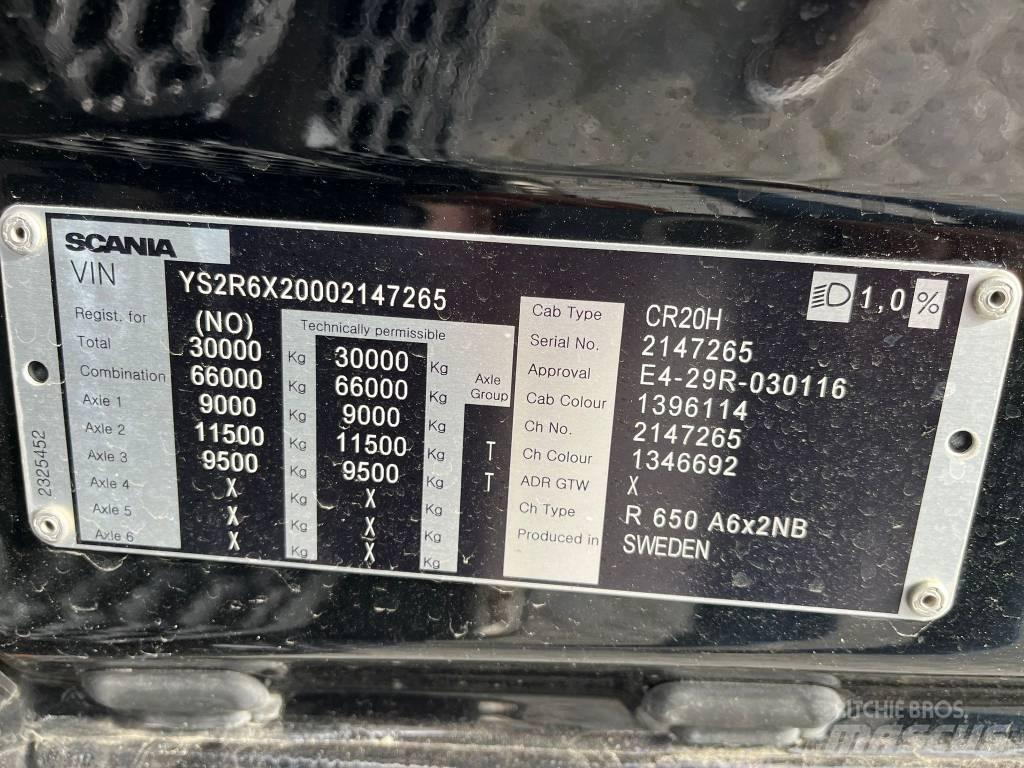 Scania R 650 Truck Tractor Units