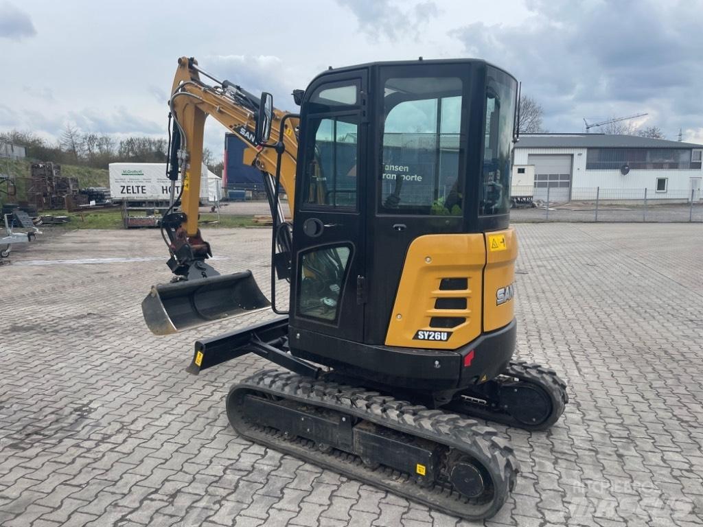 Sany SY 26 U Mini excavators < 7t