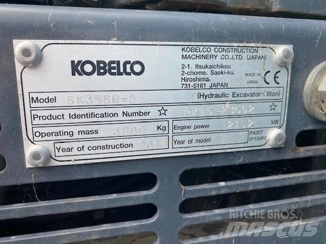 Kobelco SK 35 SR-5 Mini excavators < 7t