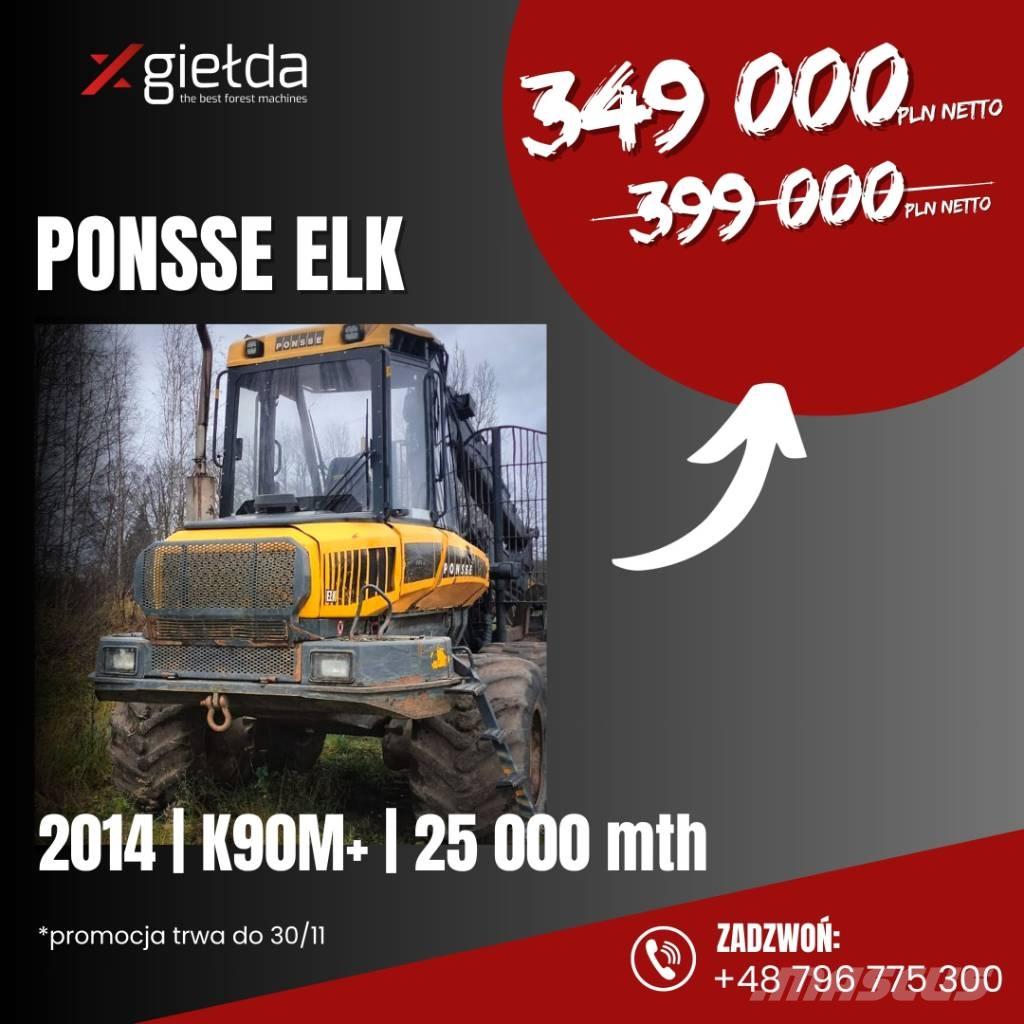 Ponsse Elk Forwarders