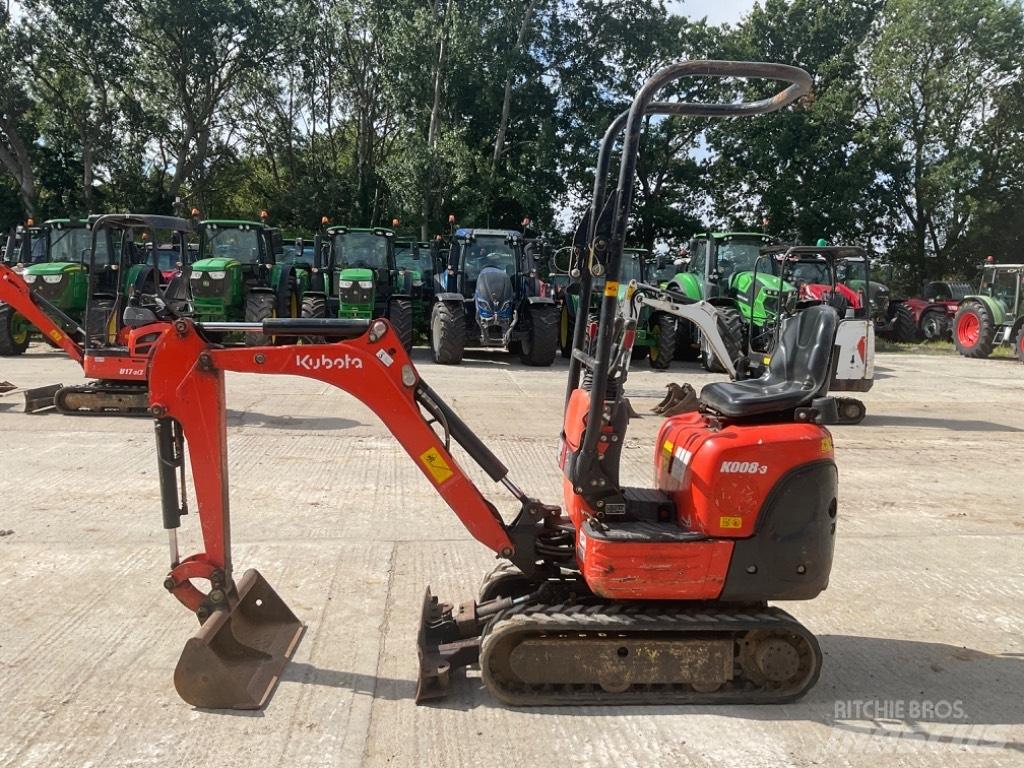 Kubota K 008-3 Mini excavators < 7t