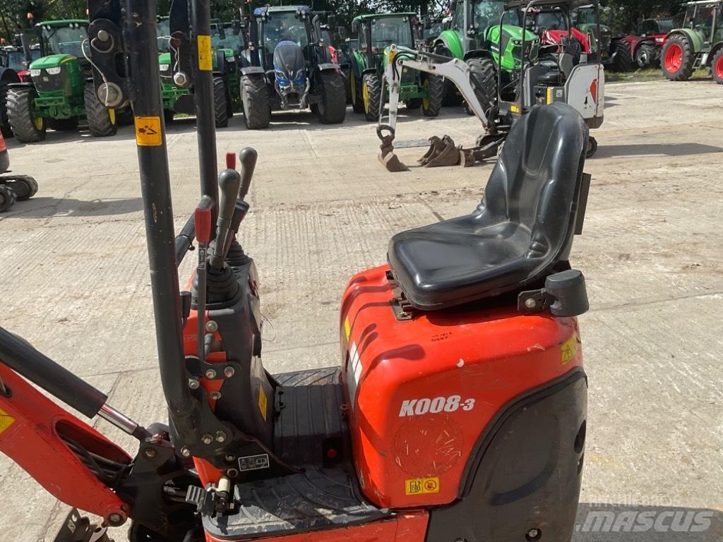 Kubota K 008-3 Mini excavators < 7t