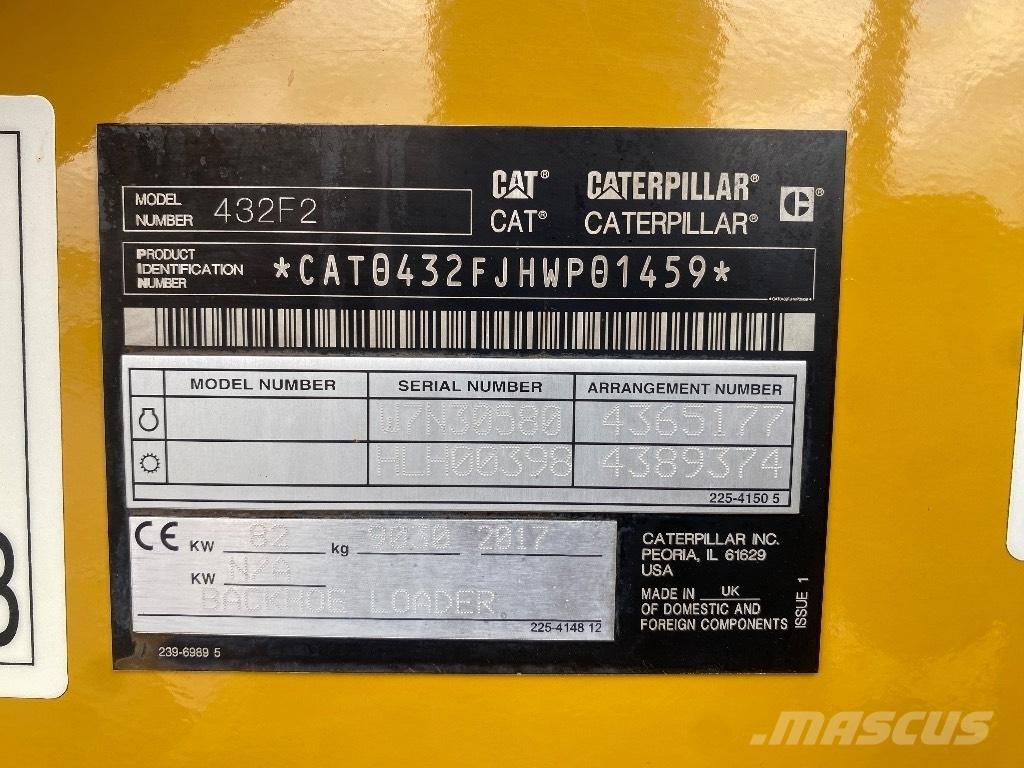 CAT 432 F TLB's
