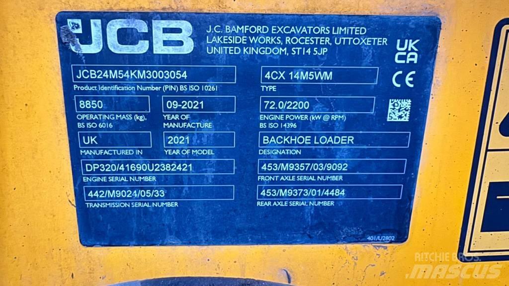 JCB 4 CX TLB's