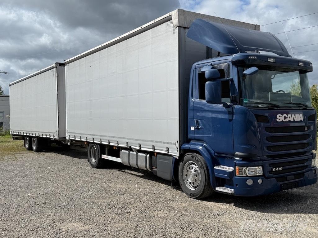 Scania G 410 Tautliner/curtainside trucks