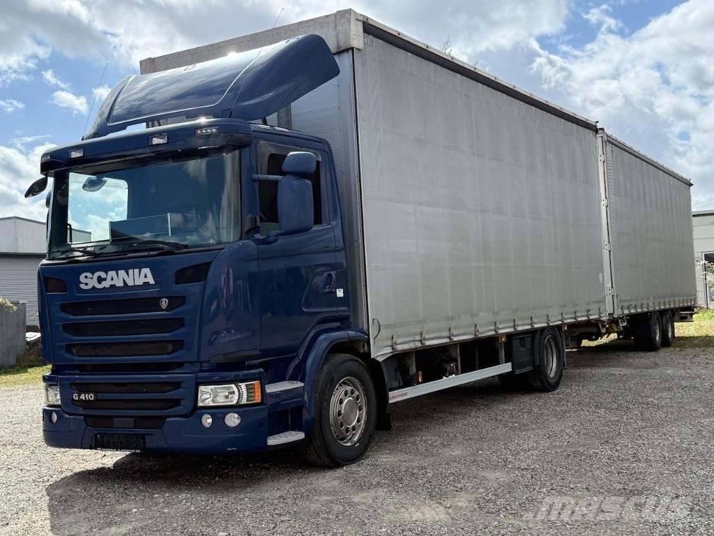 Scania G 410 Tautliner/curtainside trucks