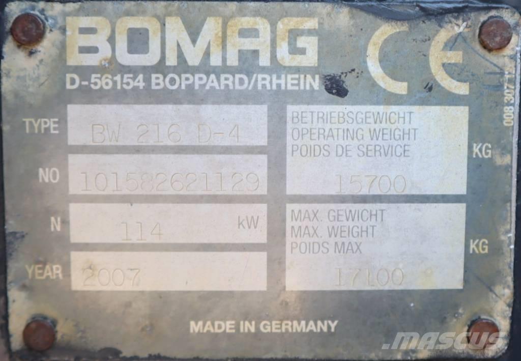 Bomag BW 216 D-4 Soil compactors
