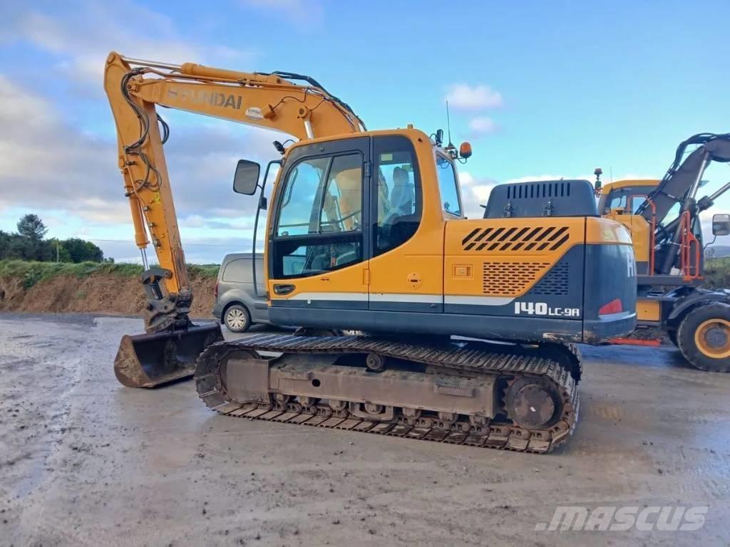 Hyundai R 140 Crawler excavators