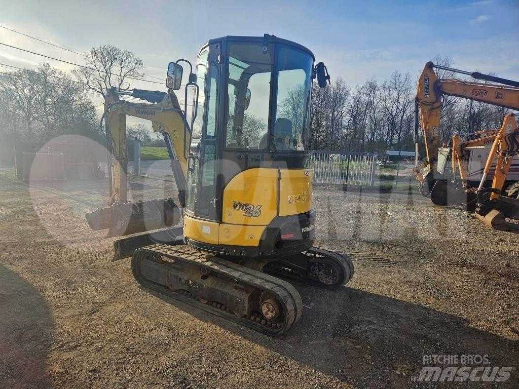 Yanmar Vio 26 Mini excavators < 7t