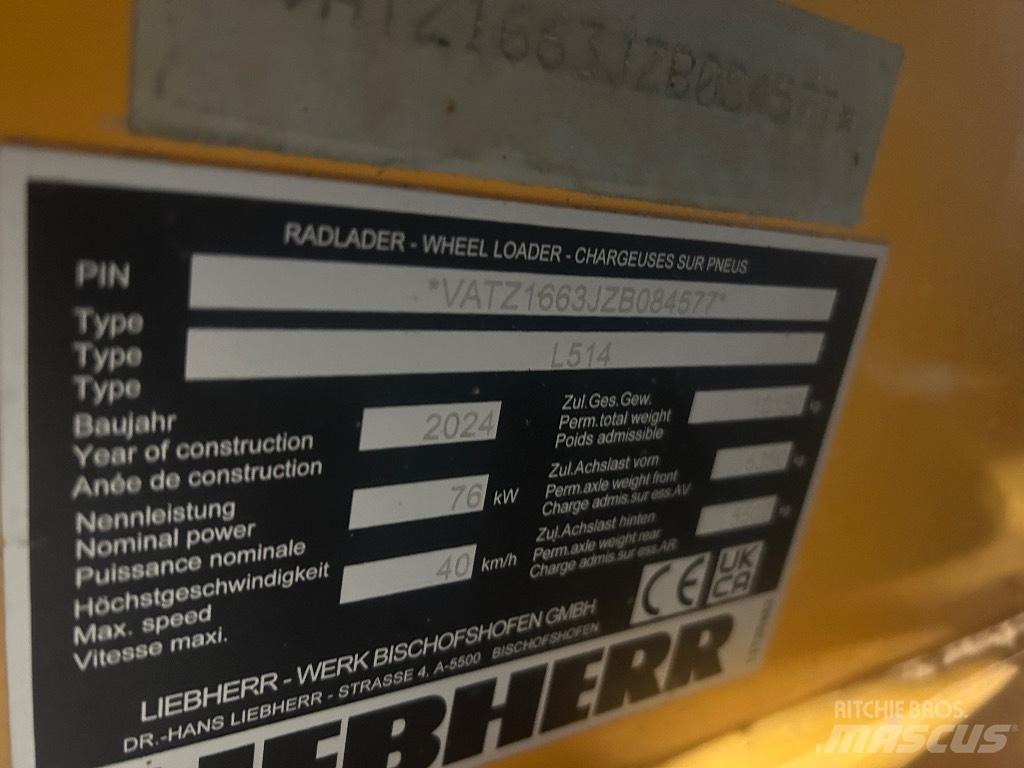 Liebherr L 514 Wheel loaders