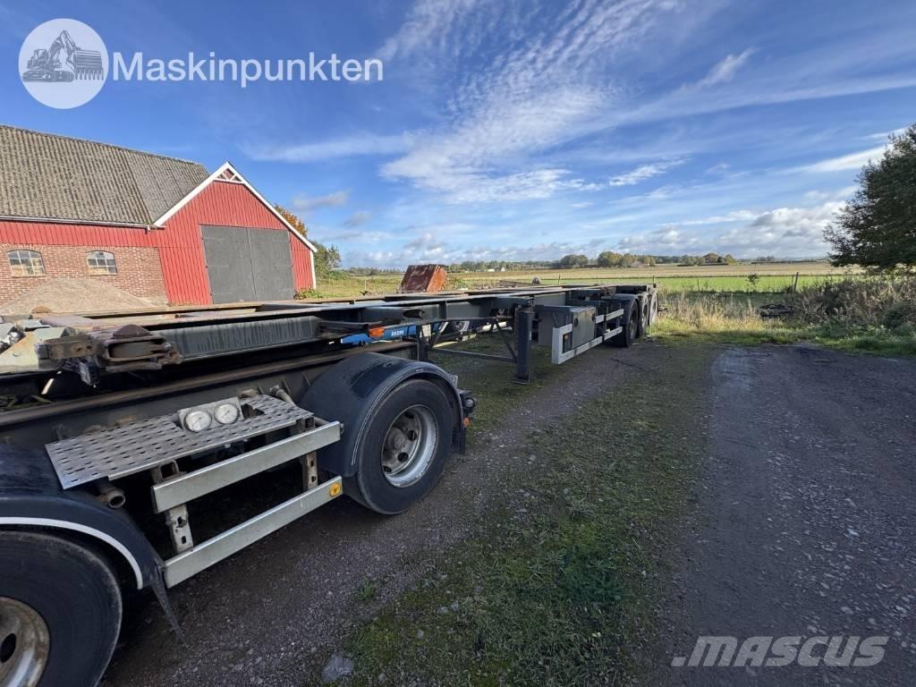 Sommer SW 24 Containerframe/Skiploader semi-trailers