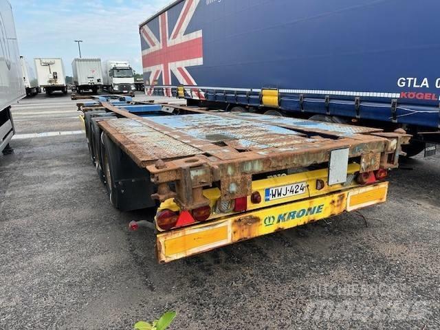 Krone SD WWJ-424 Containerframe/Skiploader semi-trailers
