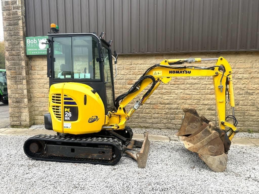 Komatsu PC26MR-3 Mini excavators < 7t