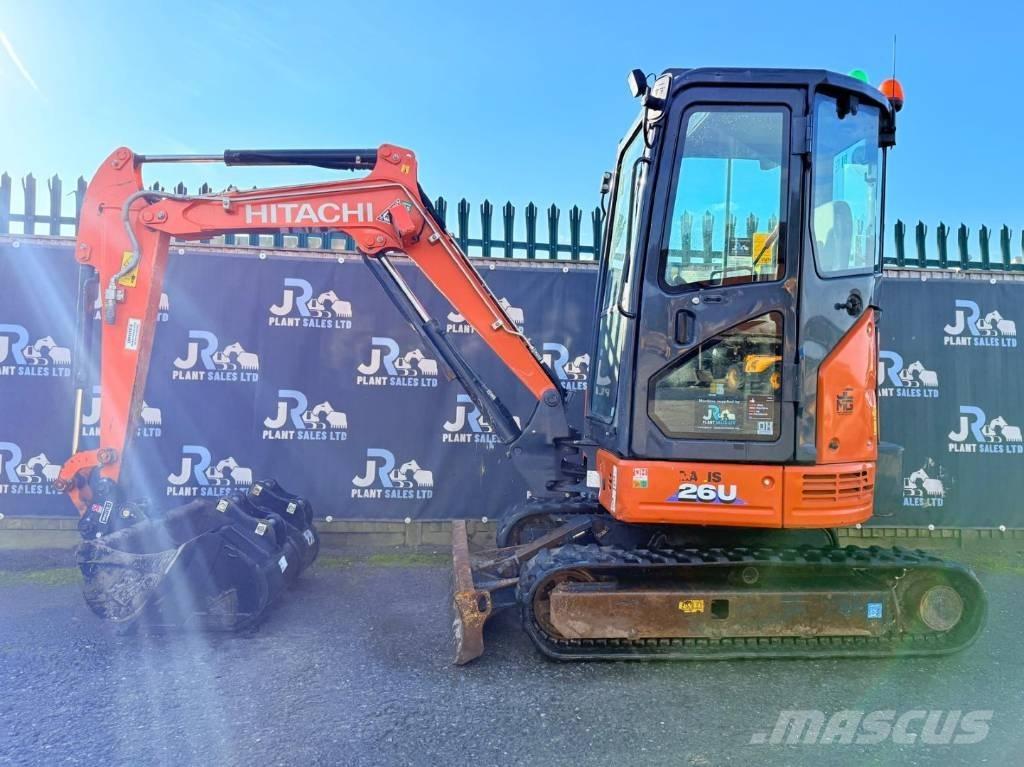 Hitachi ZX 26 U-6 CR Mini excavators < 7t